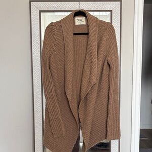 American Eagle Outfitters Brown Knit Cardigan